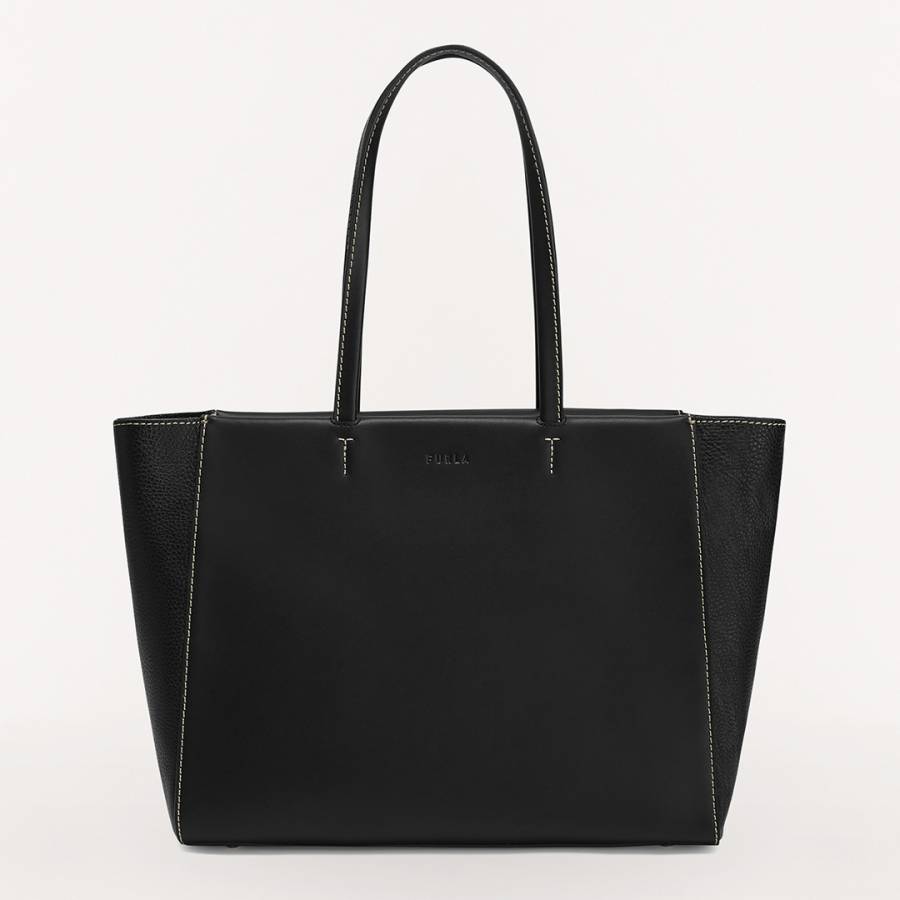 Furla Black Regina Large Tote